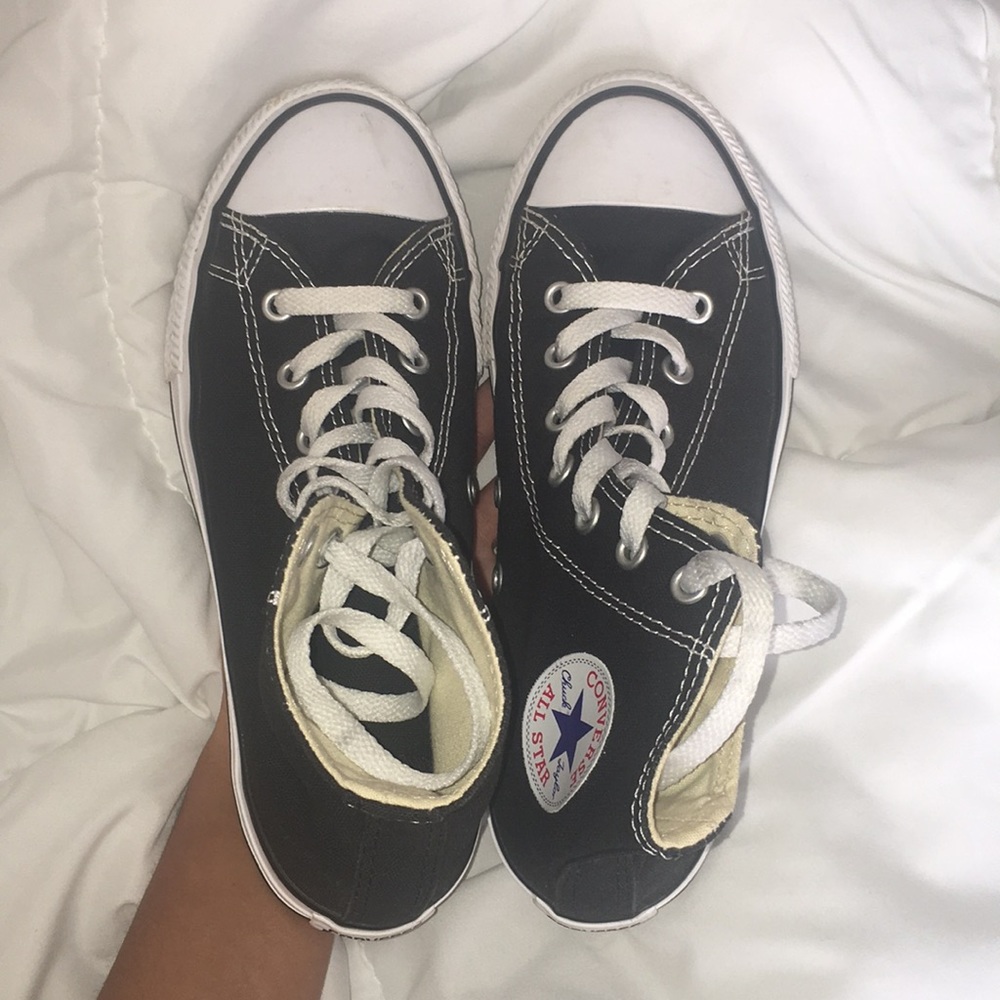 Black High Top Chuck Taylor Converse